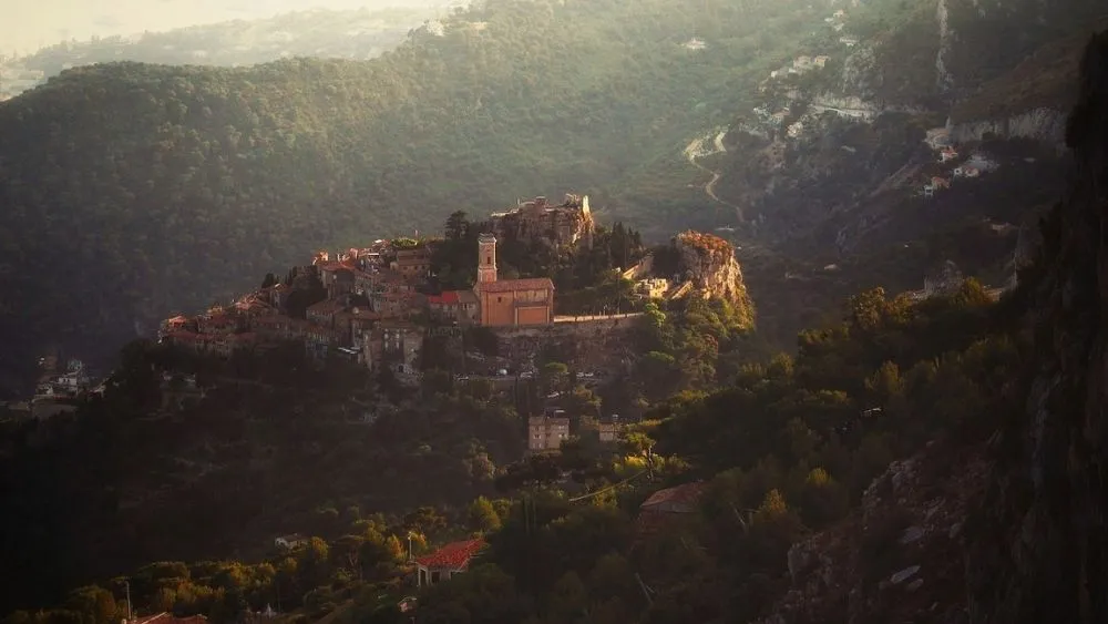 Eze on the French Riviera