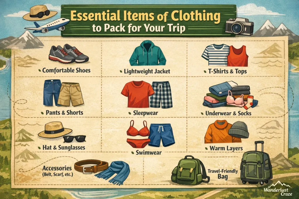 packing checklist