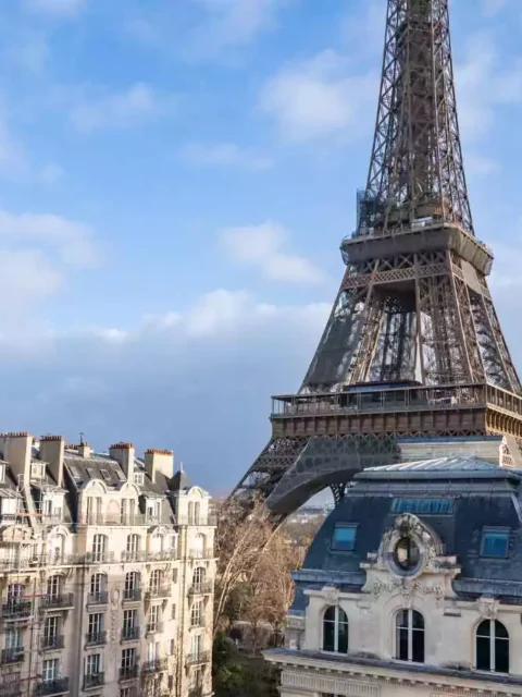 hotels in Paris with Eiffel Tower view