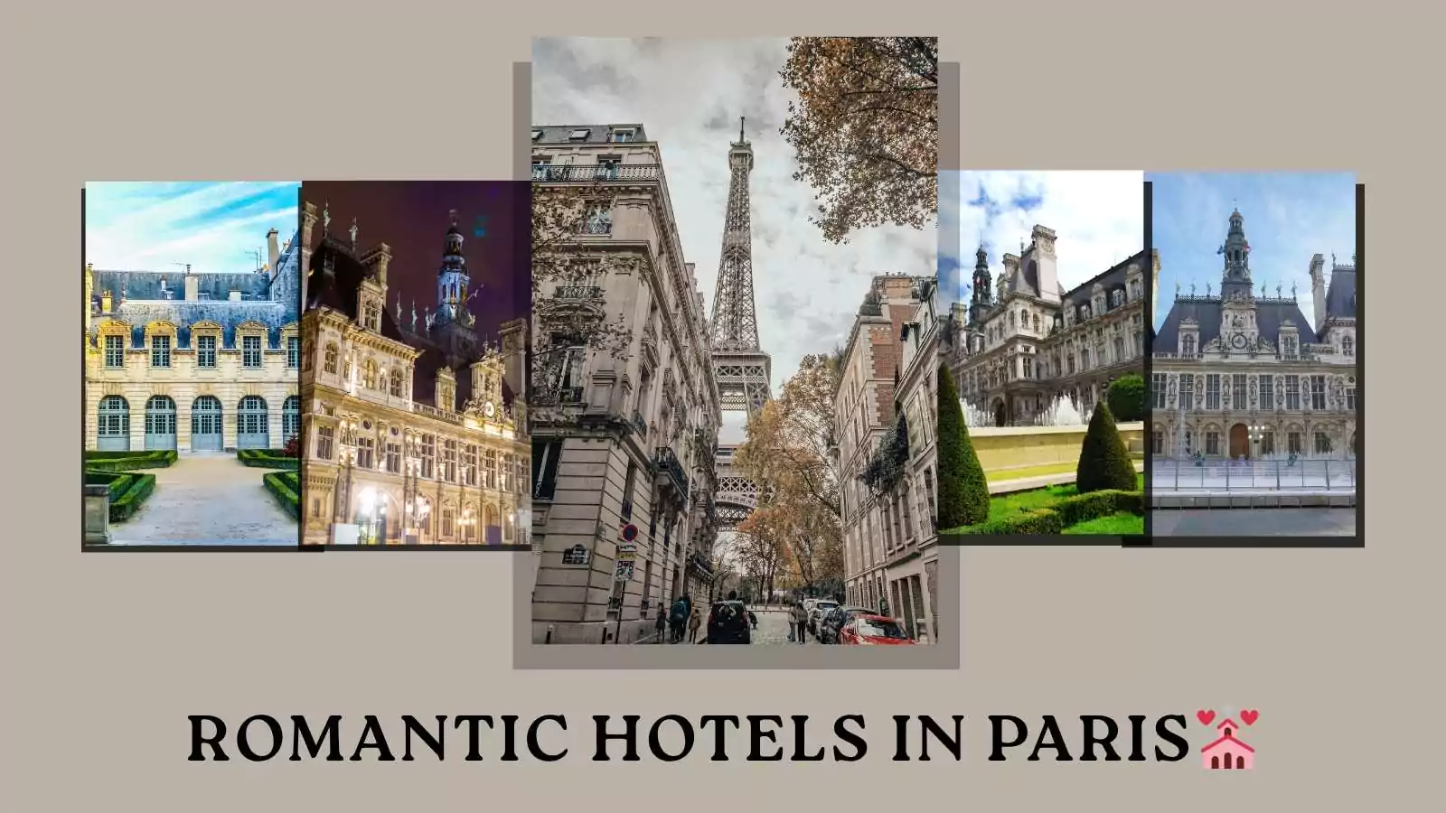 Romantic Hotels in paris