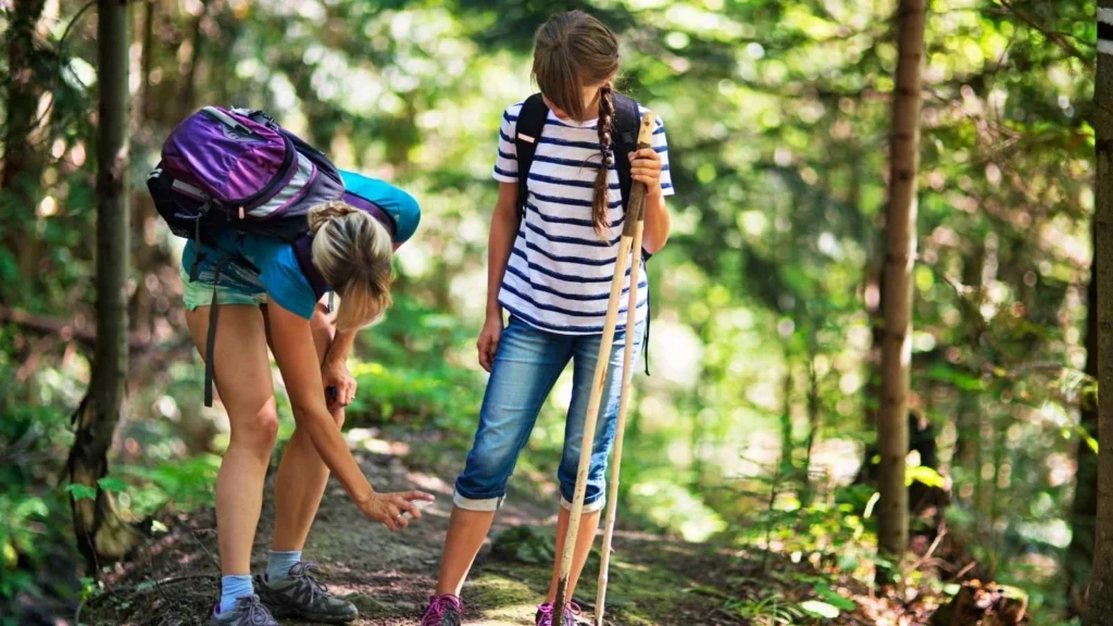 how to avoid ticks while hiking