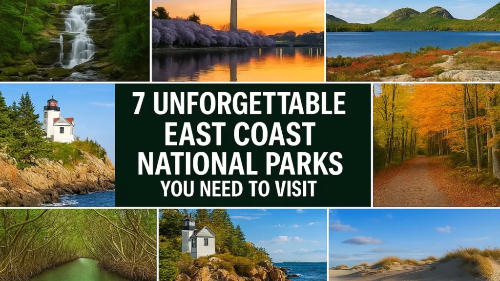 East Coast national parks