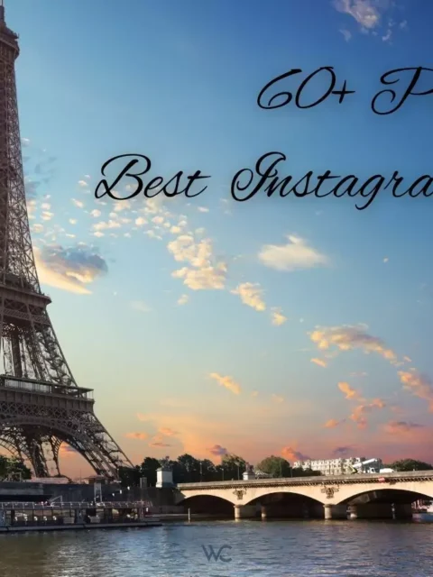 Paris Instagram captions