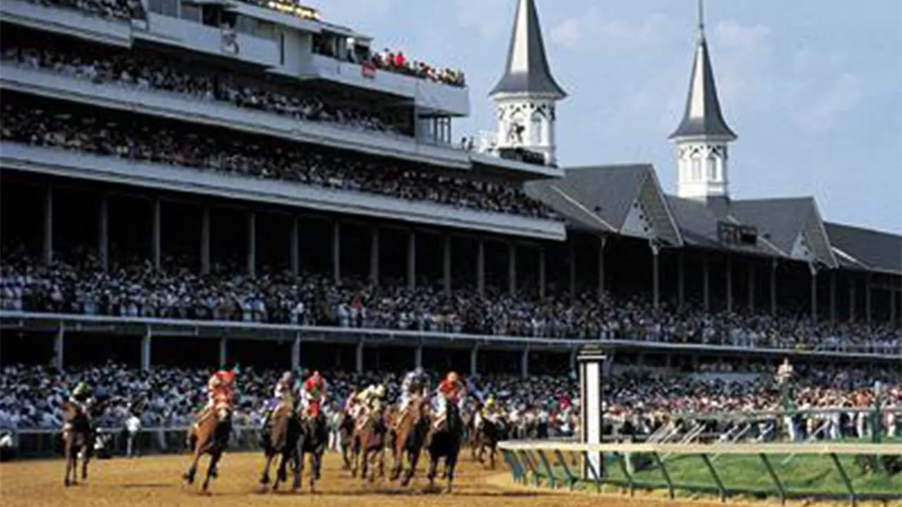 The Kentucky Derby at Churchill Downs