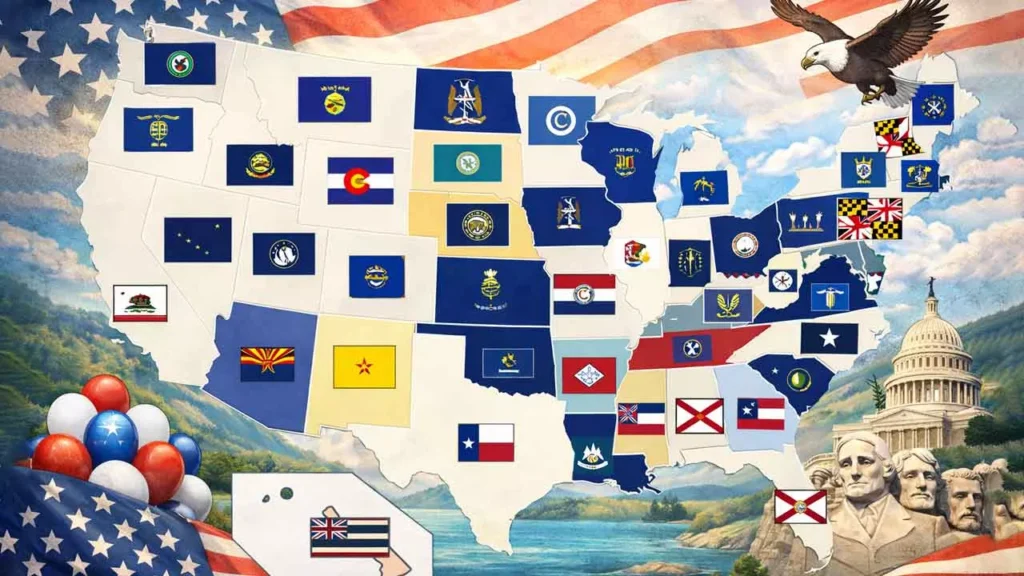 50 states are in the US
