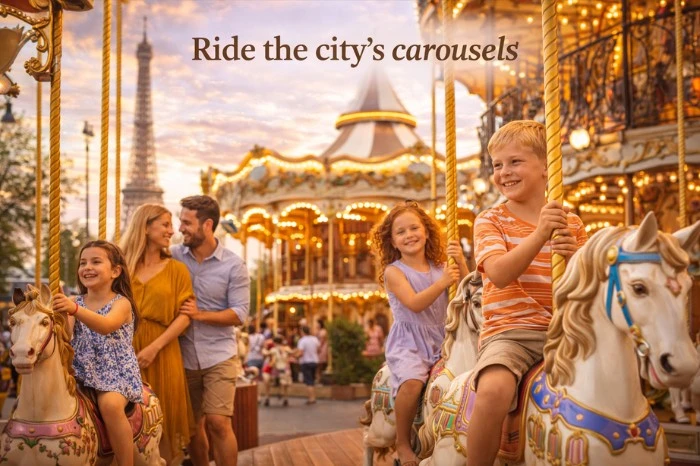 Ride the city’s carousels