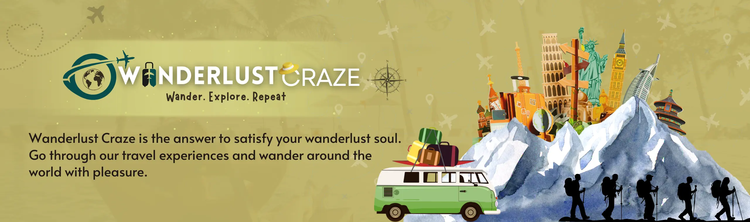 Wanderlust Craze Banner