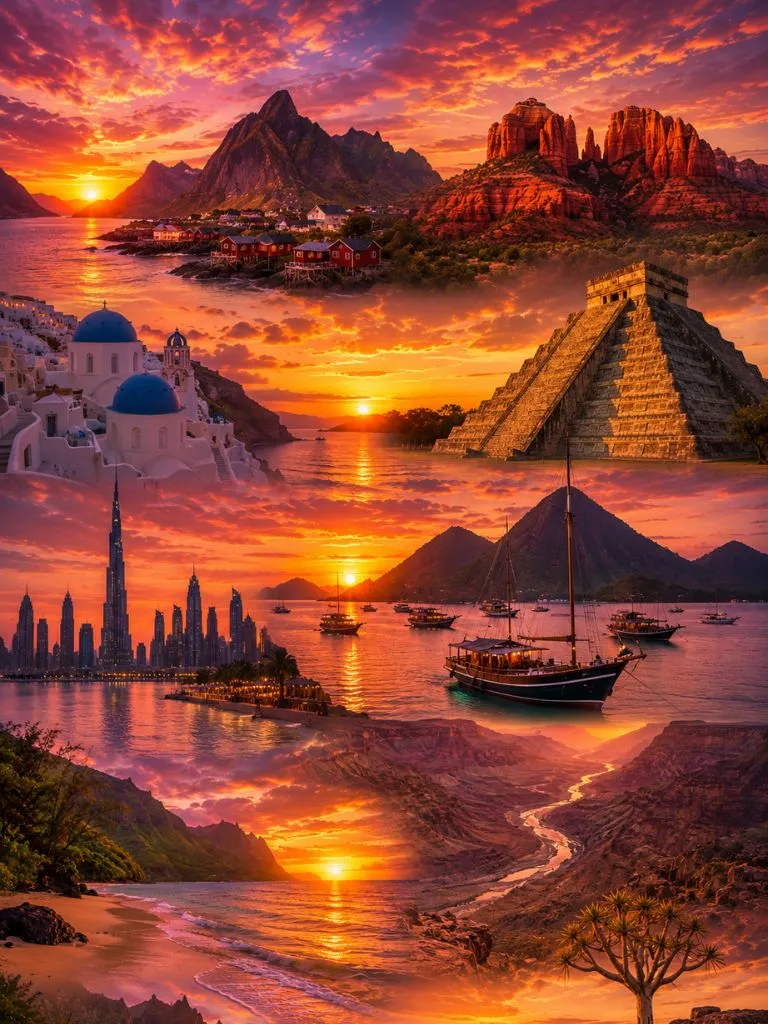 Beautiful Sunsets Around the World