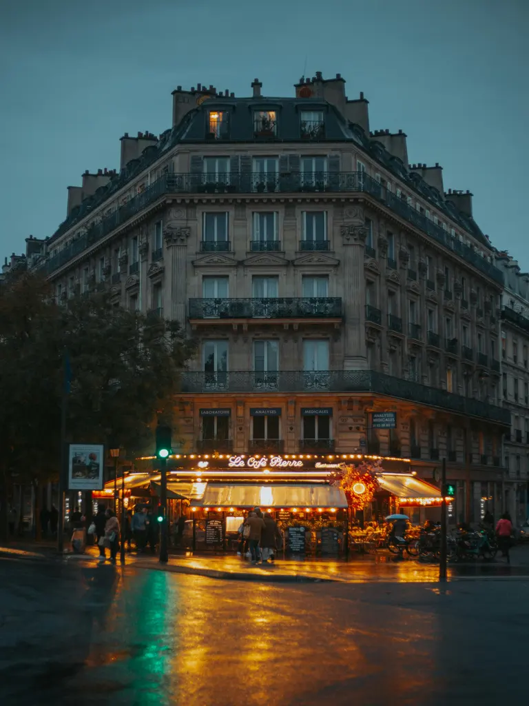 Paris at night