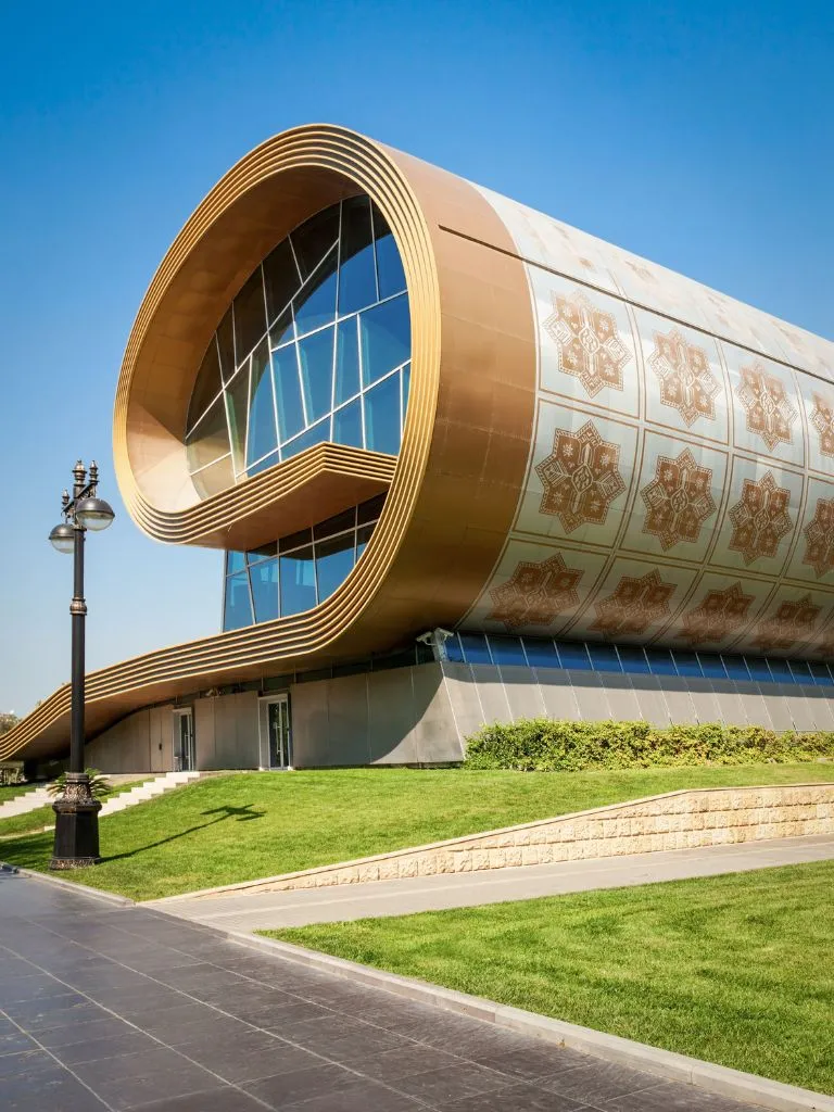 Visit the Azerbaijan Carpet Museum