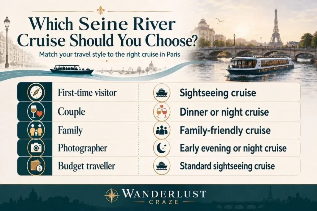 Which Cruise Should You Take Along the River Seine