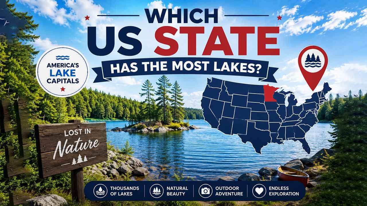 Which State Has the Most Lakes