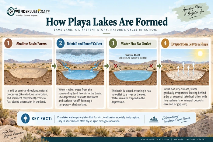 How Playa Lakes are formed