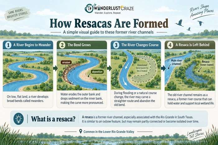 How Resacas are formed
