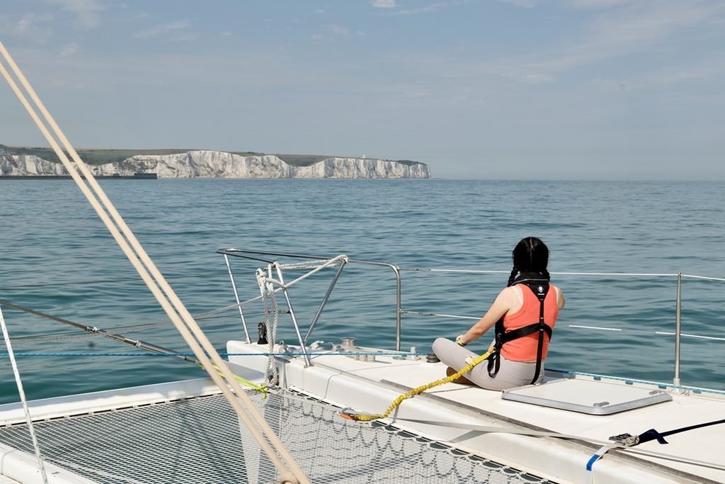 Sailing Back Towards the White Cliffs of Dover