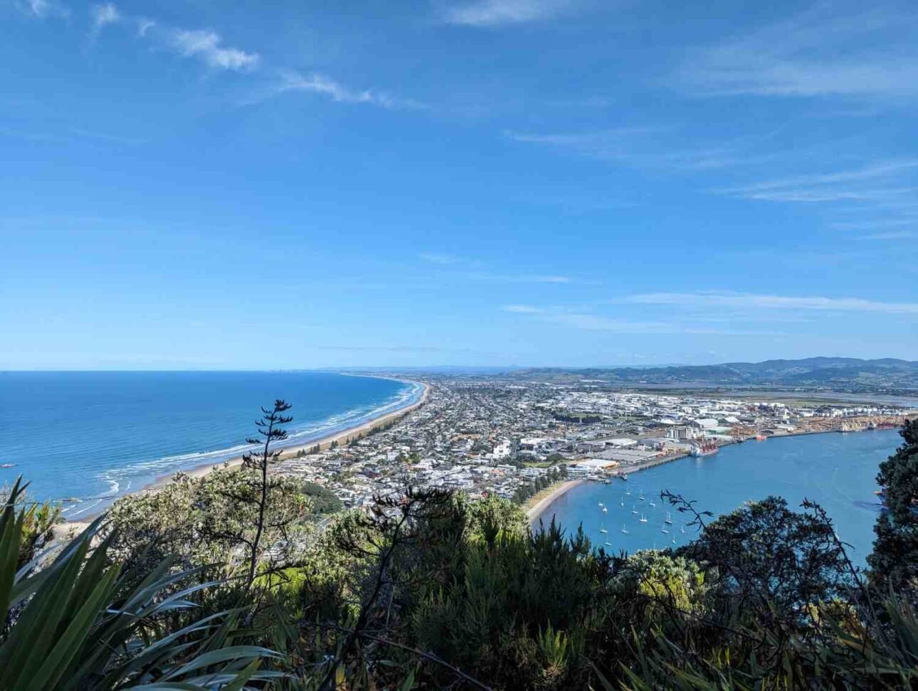 Panoramic view of Mount Maunganui