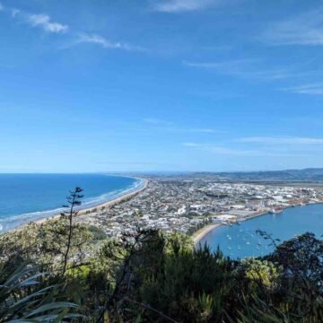 Panoramic view of Mount Maunganui