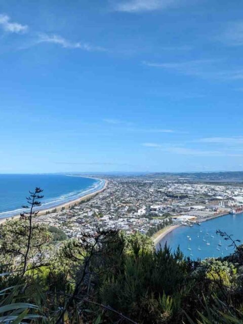 Panoramic view of Mount Maunganui