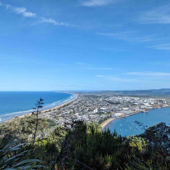 Panoramic view of Mount Maunganui